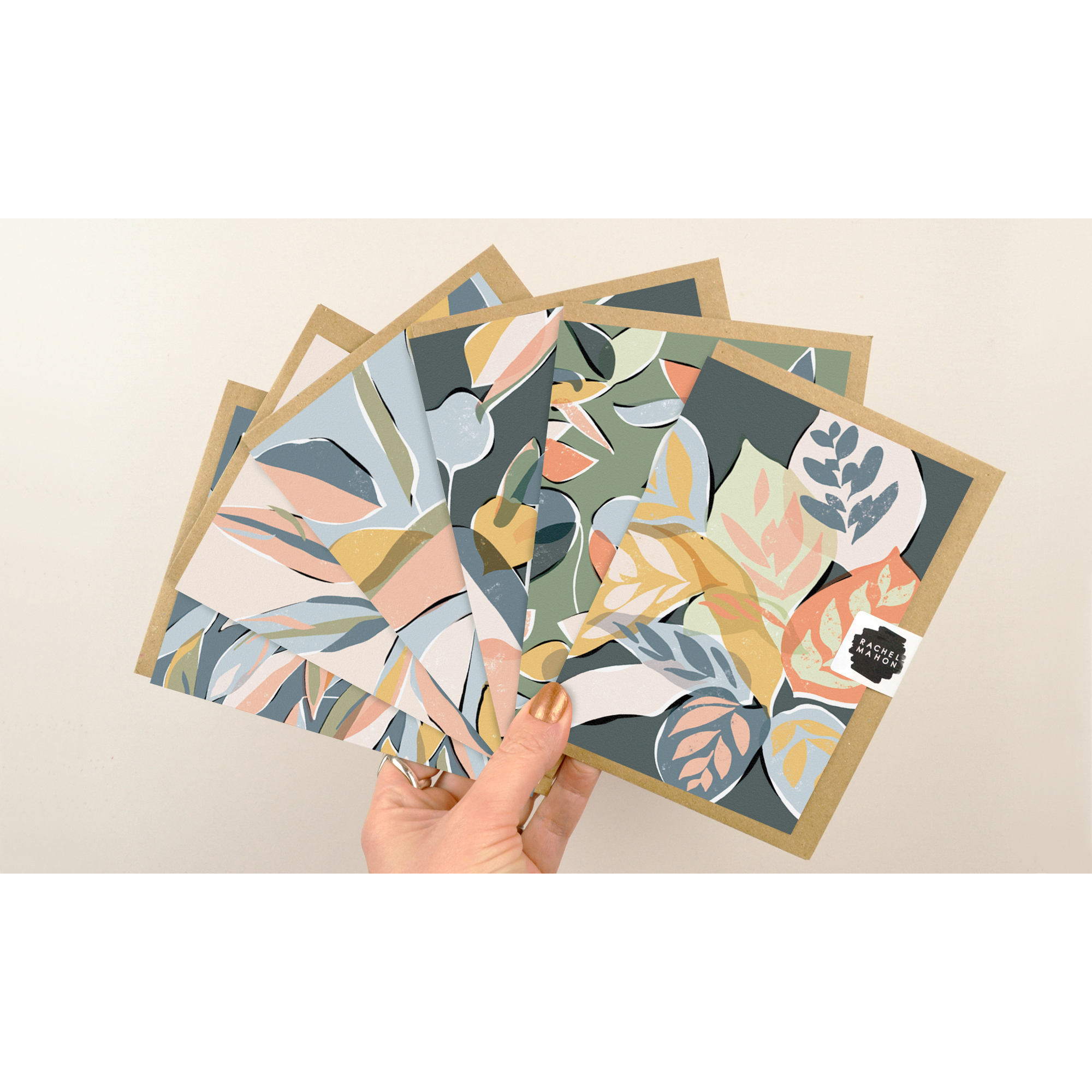 A selection of greeting cards from my abstract, botanical Illustrations. Digitally printed professionally on GF Smith paper.